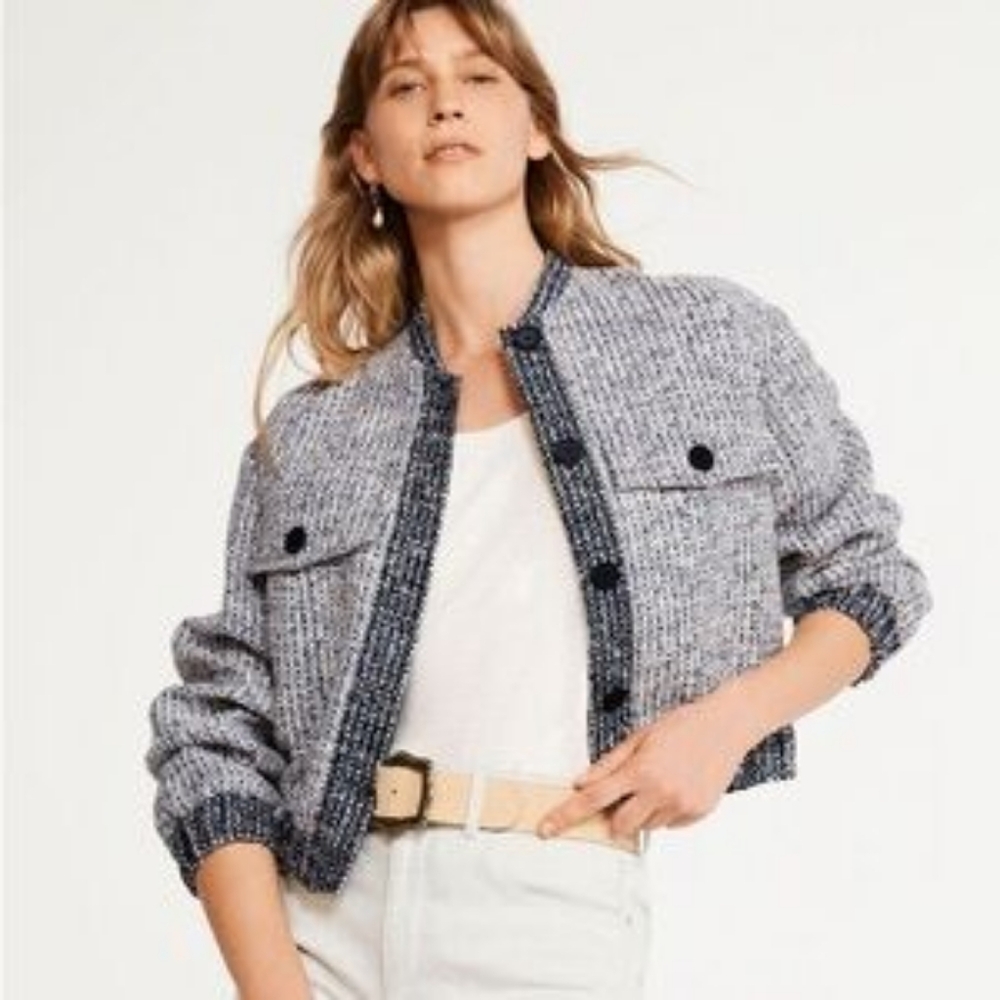 Joie Navy Bomber Jacket